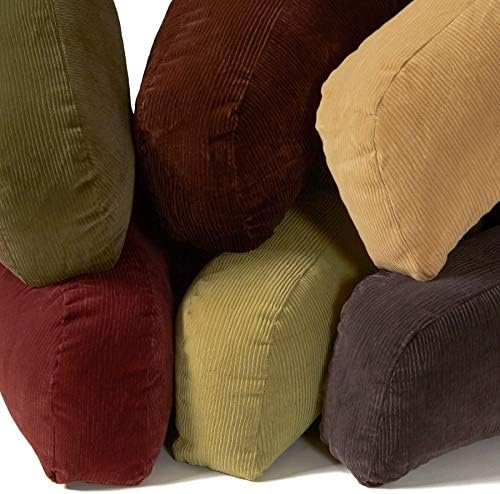 Greendale Home Fashions Omaha Corduroy Reading Pillow with Arms