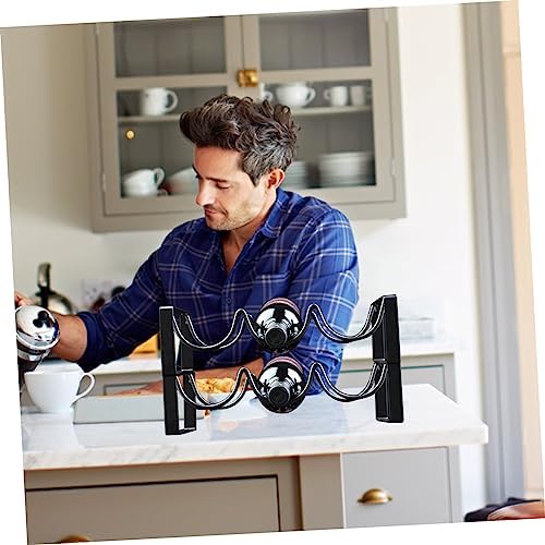 Cabilock 1pc Modern Wall Mount Wine Rack