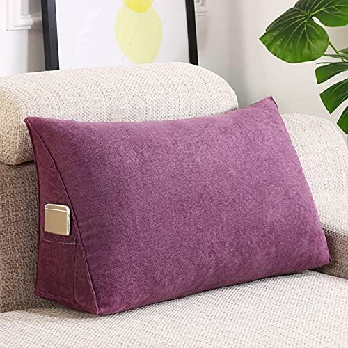 Pillow Multifunctional Reading Wedge Ergonomic Back Support Cushion 70x35x20cm