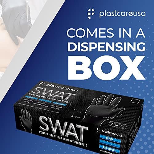 PlastCare USA 1000 Nitrile 35 Mil Exam Gloves Powder Latex Free