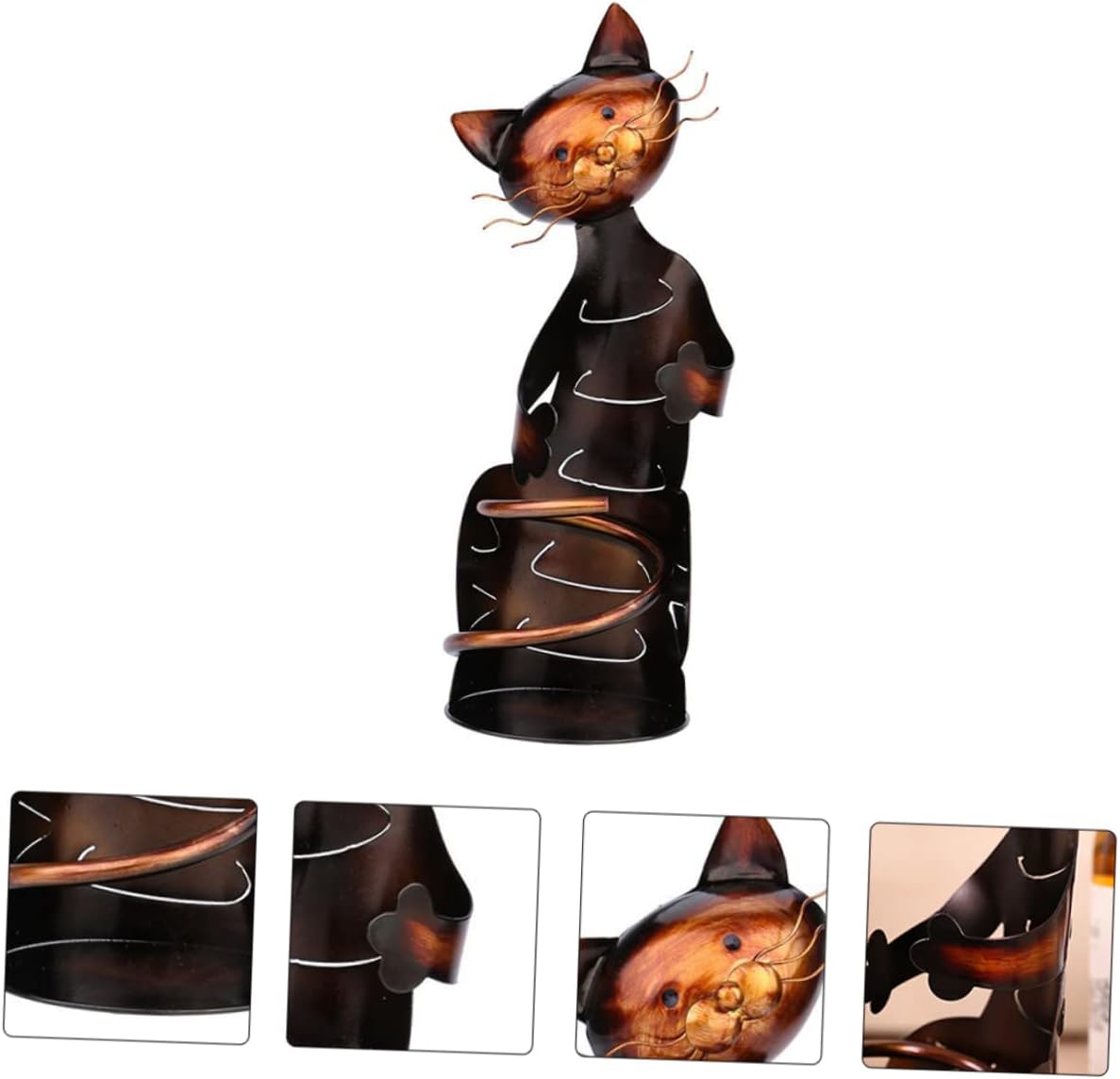 Zerodeko Cat-Shaped Wine Rack for Home Decor