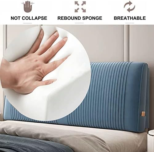 ZZYK Wedge Body Positioner Headboard Pillow 63 Large Bolster Cushion
