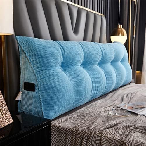 ZZYK Soft Double Bed Triangular Wedge Pillow with Removable Cover