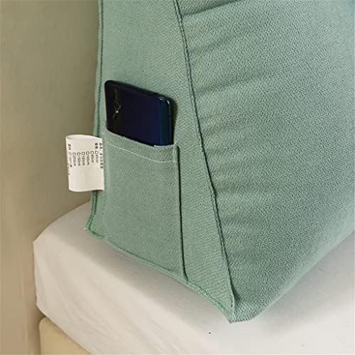 ZZYK Triangular Headboard Pillow - Light Green 39inch 1