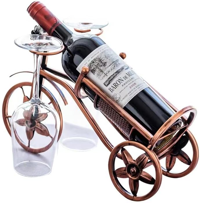 Single Wine Rack and Bottle Holder for Home Decor