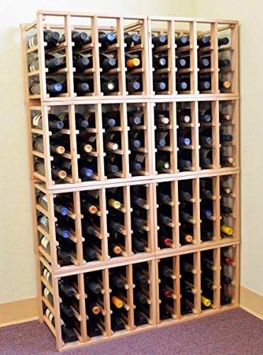 sfDisplaycomLLC 24-Bottle Wine Rack Stackable