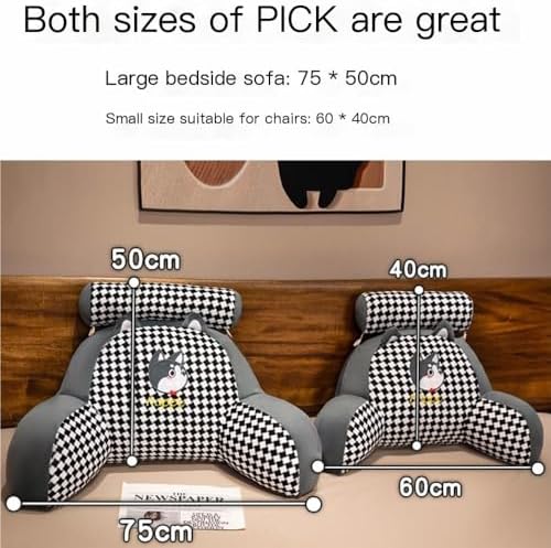 Comfort Plaid Neck Pillow with Cute Design