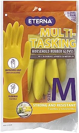 ETERNA Rubber Gloves for Home Cleaning
