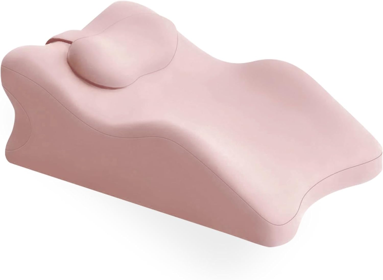 Relax Cush Pillow - Ergonomic Support for All Positions Pink