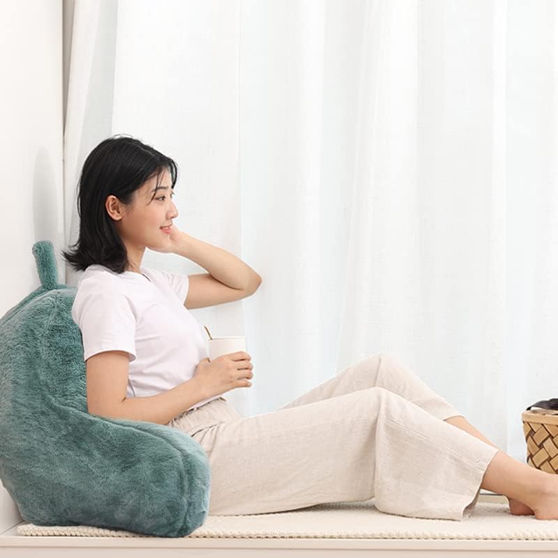 Holawakaka Standard Faux Fur Reading Pillow with Arms