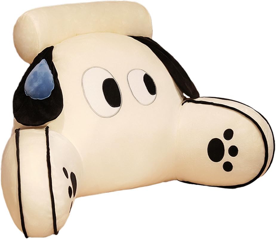 Reading Pillow Large Backrest with Detachable Neck Roll