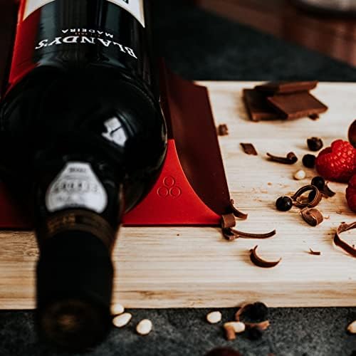 Compact Wine Rack for Wine Lovers Romantic Red