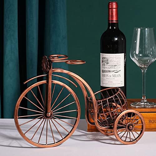 BWANGIAO Tricycle Wine Rack for Single Bottle