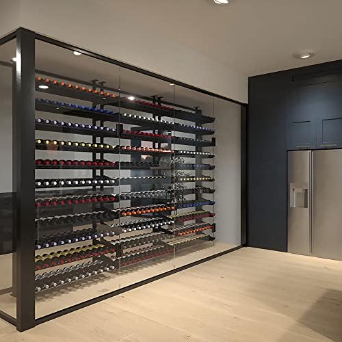 Ultra Wine Racks Showcase Cork Out Wine Display - Black 1