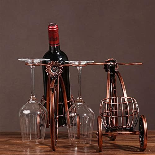 BWANGIAO Tricycle Wine Rack for Single Bottle