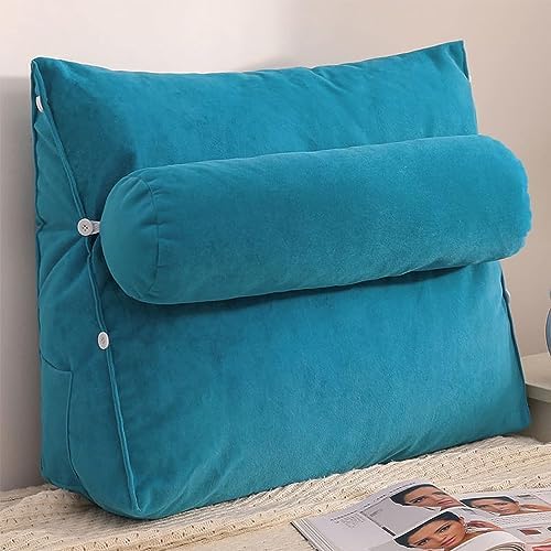 ZSPINJIA Wedge Pillow Triangle Reading Cushion for Back Support