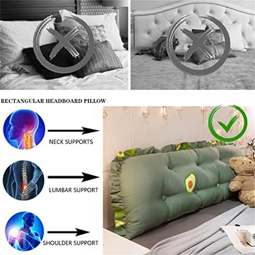 ZZYK Twin Bed Back Cushion Pillow - 47 Large Support Reading Pillow