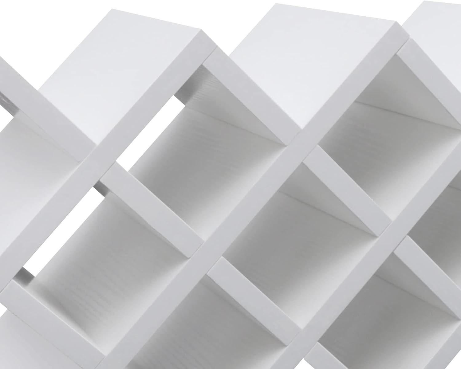 Modern Detachable Wood Wine Rack for 10 Bottles