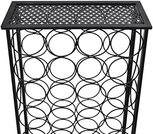CUMYZO 28 Bottle Wine Rack Metal 154 lb