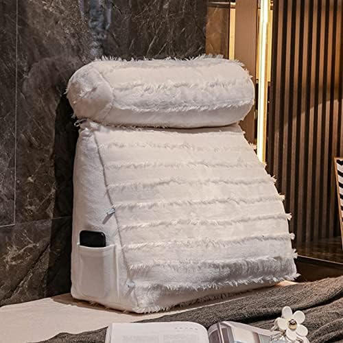 ZZYK Ergonomic Back Support Pillow with Adjustable Height Grey 177