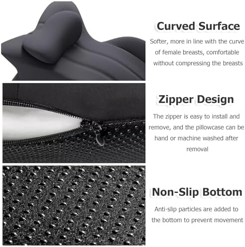 JYHHCYS Memory Foam Prone Pillow for Reading and Sleeping