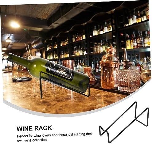 Ipetboom 2PCS Metal Wine Rack for Countertop and Bar