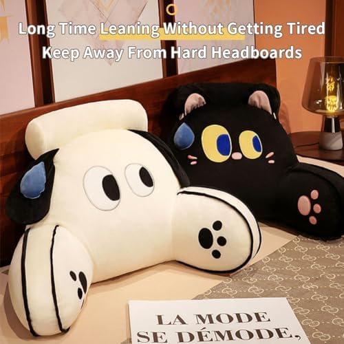 Reading Pillow Large Backrest with Detachable Neck Roll