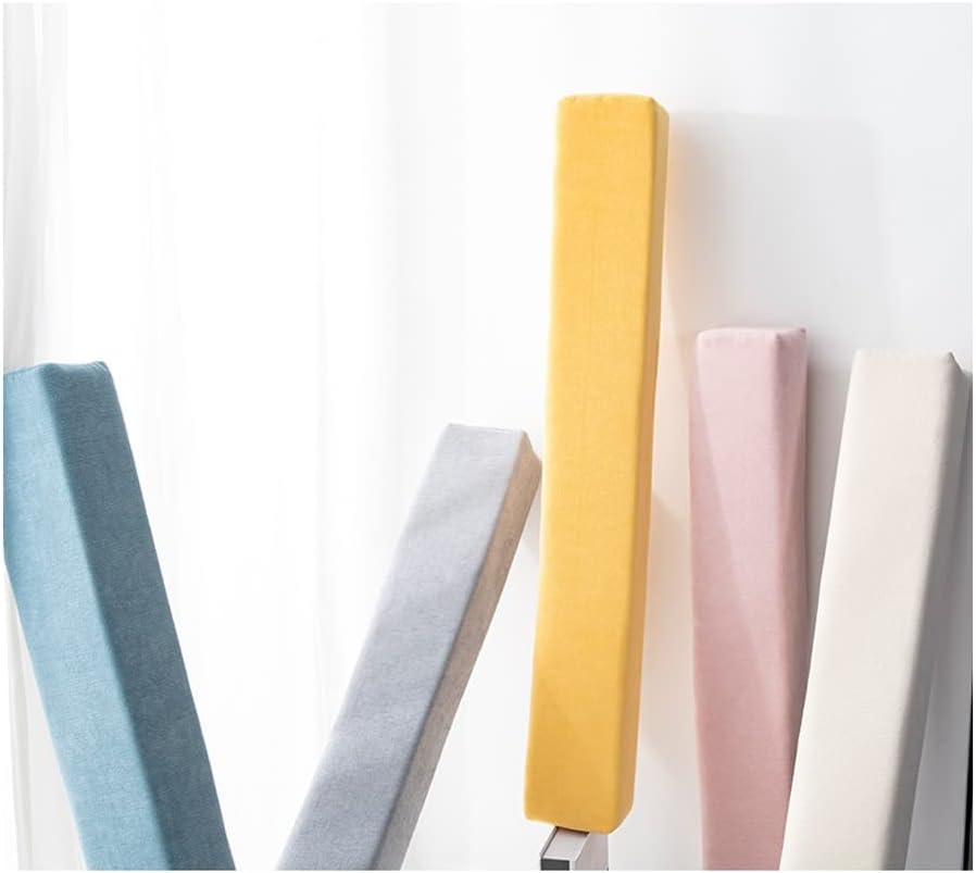 Long Bed Gap Filler Support Pillow Beige 20X8X80cm
