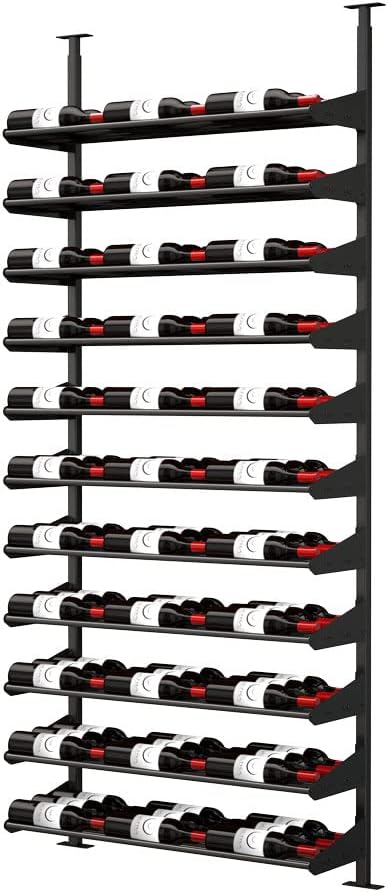 Ultra Wine Racks Showcase Horizontal Display - Black