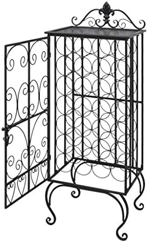 Gecheer Wine Rack for 28 Bottles Metal Strong and Practical 1