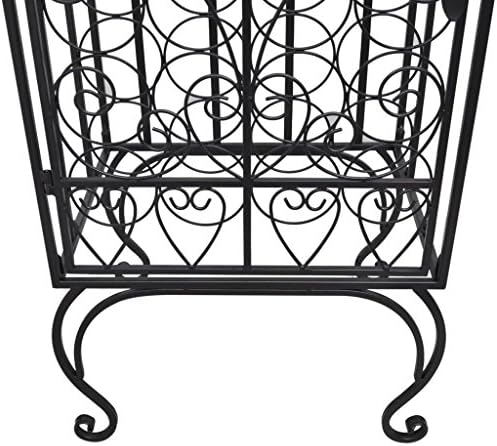 Gecheer Wine Rack for 28 Bottles Metal Strong and Practical 1