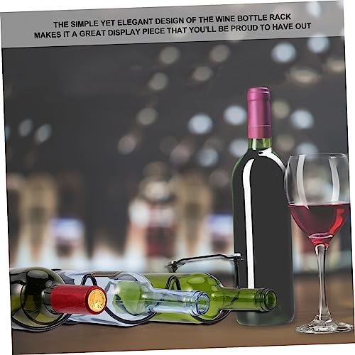 LIFKOME 2pcs Freestanding Wine Rack