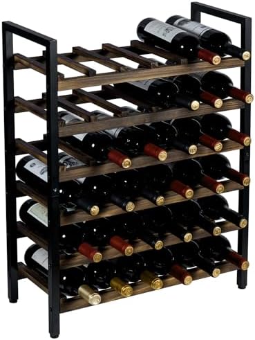 MyGift 9 Tier Wine Rack - 54 Bottle Capacity