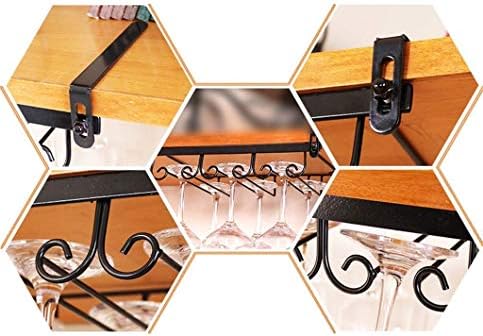 Freestanding Metal Wine Rack for 10 Bottles