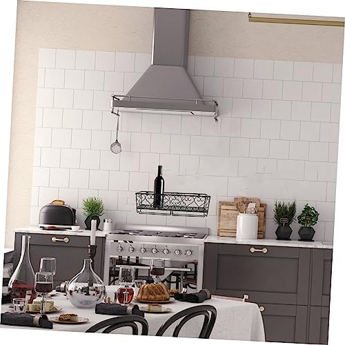 NAMOARLY Wall-Mounted Wine Rack Organizer