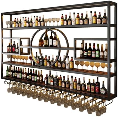 472in Wall Mounted Wine Rack with Storage