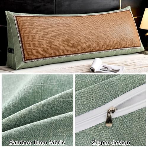 Soft Triangular Headboard Pillow with Removable Cover