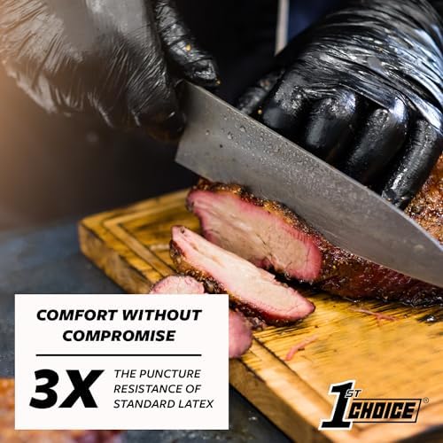 1st Choice Nitrile Gloves 5 Mil Black XL