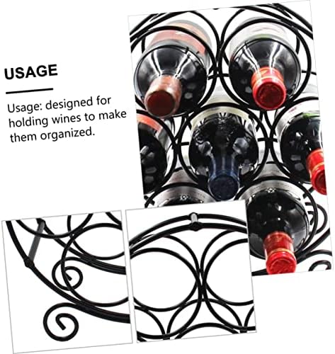 Cabilock Elegant Wine Rack for Home Decor