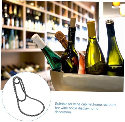 Creative Black Pearl Wine Rack Stand for Home Decor