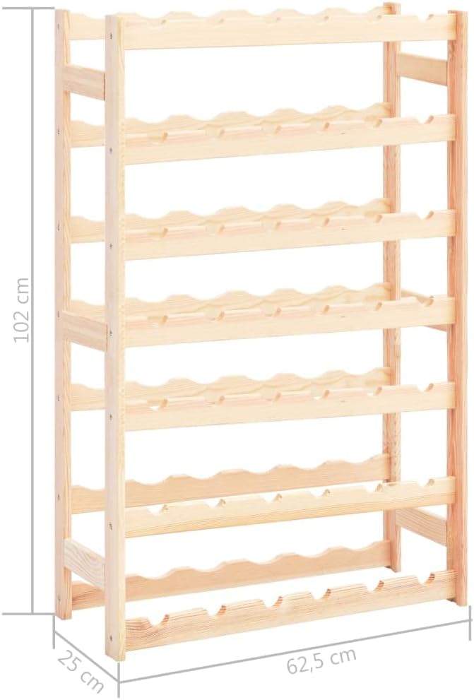 Loibinfen Wooden Wine Rack 42 Bottles