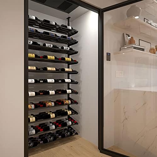 Ultra Wine Racks Showcase Horizontal Display - Black