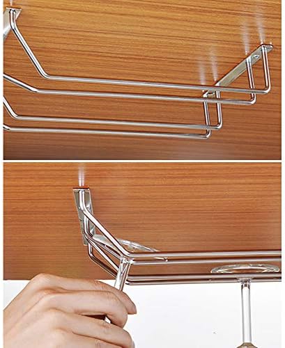 304 Stainless Steel Hanging Wine Glass Holder 1