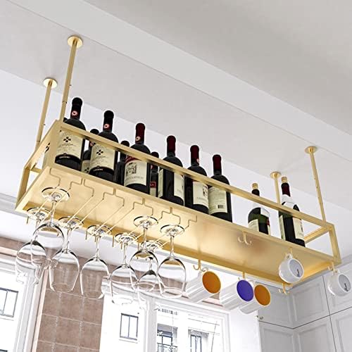 Adjustable Metal Wine Glass Holder for Kitchen and Bar