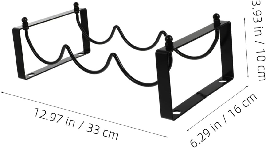 Cabilock 1pc Modern Wall Mount Wine Rack