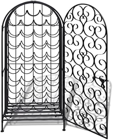 GOLINPEILO 35-Bottle Freestanding Wine Rack