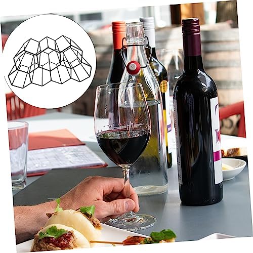 Cabilock 7-Hole Honeycomb Wine Display Stand
