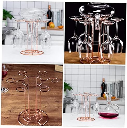 SOLUSTRE 1Pc Tabletop Wine Glass Rack