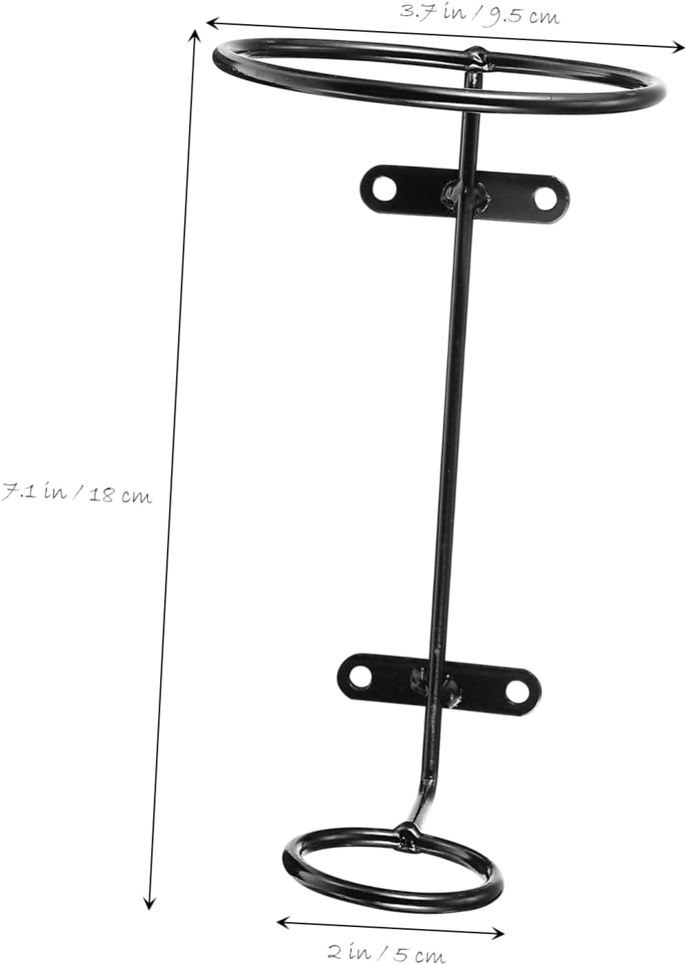 PRETYZOOM 6pcs Iron Wine Rack Display Holder