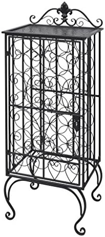 Gecheer Wine Rack for 28 Bottles Metal Strong and Practical 1